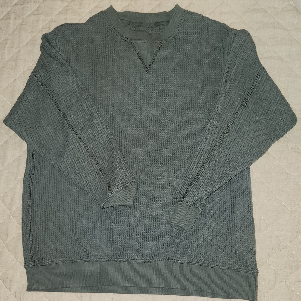 Aerie Waffle Sweatshirt